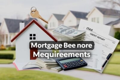 Mortgage requirements