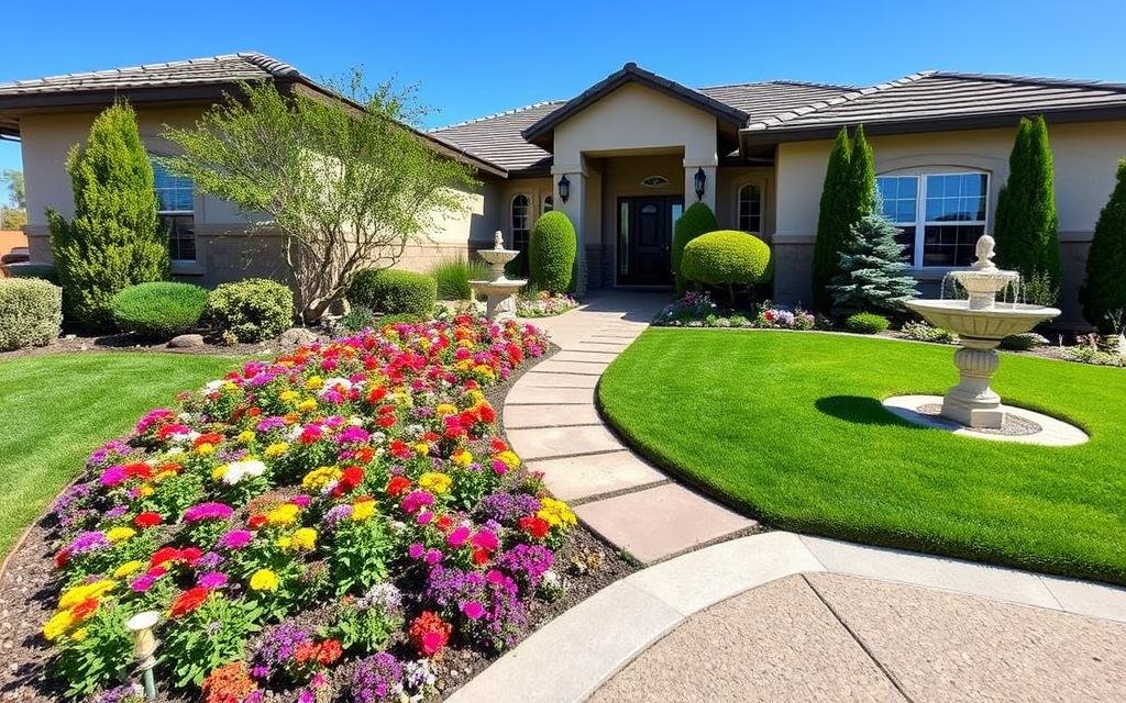 front yard landscaping