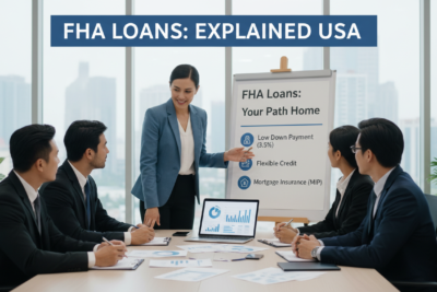 FHA loans explained USA