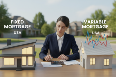 fixed vs variable mortgage USA