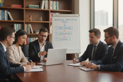 mortgage application process USA