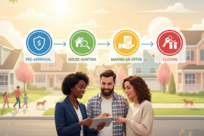 step by step home buying process USA